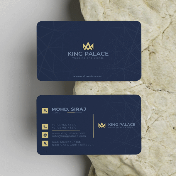 Rounded Corner Visiting Cards